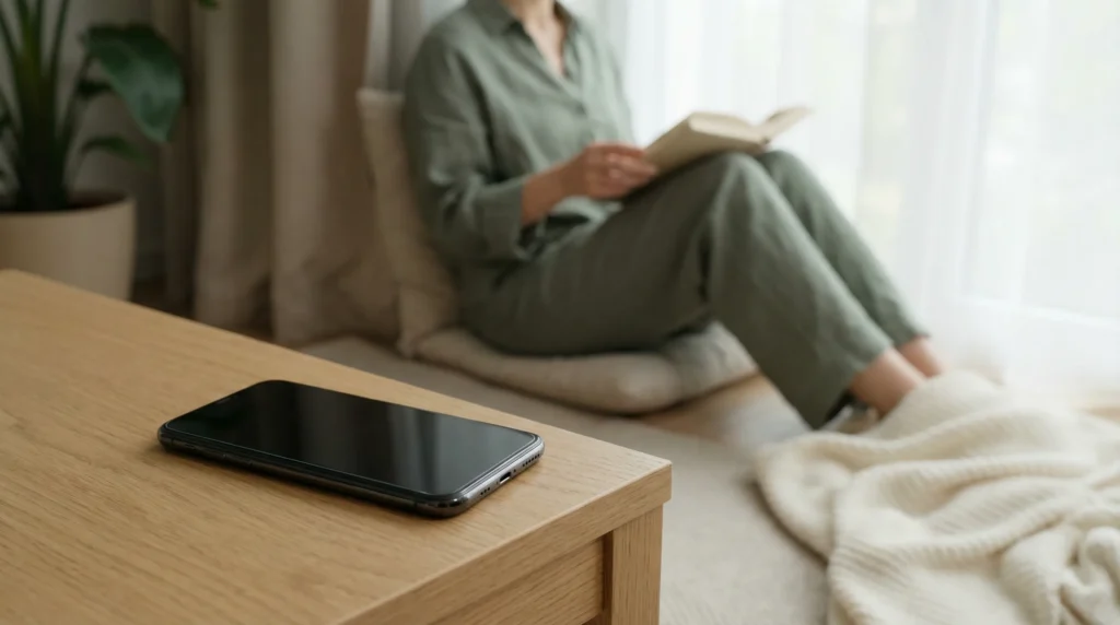 Detox digital para aprender a estar solo sin distracciones