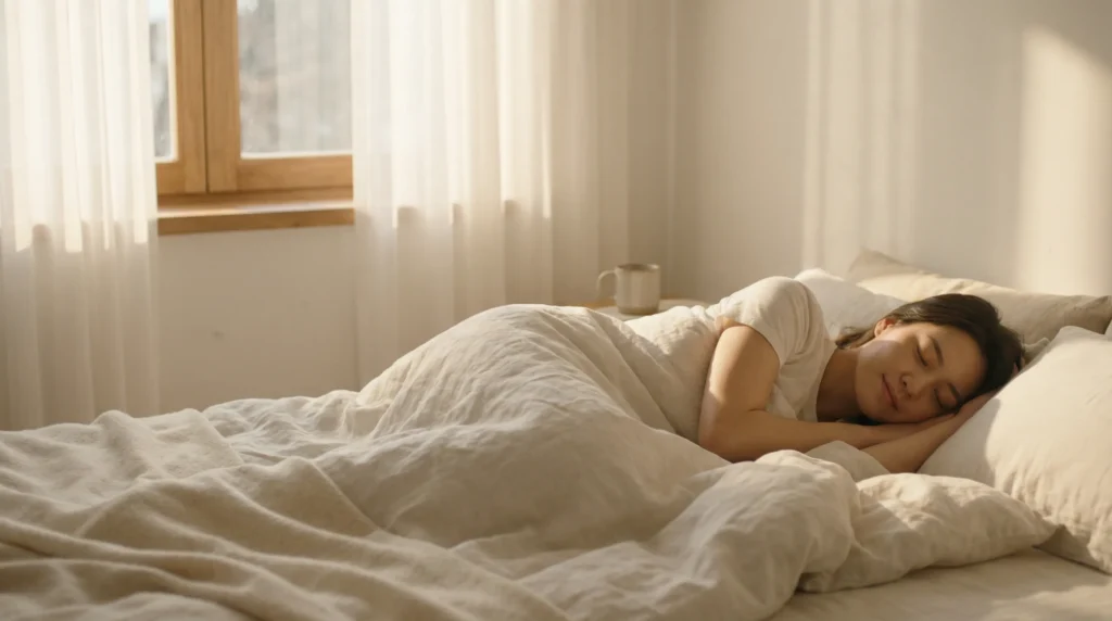 Señal 2: Volver a dormir bien tras aplicar contacto cero