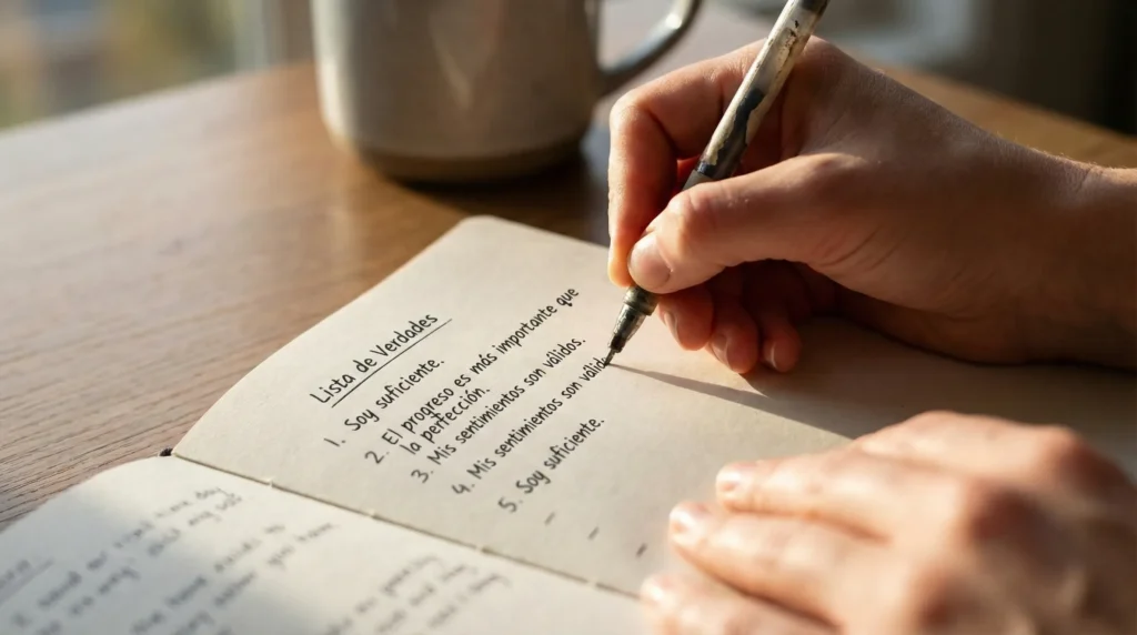 Lista de la verdad: ejercicio para desenamorarse de alguien