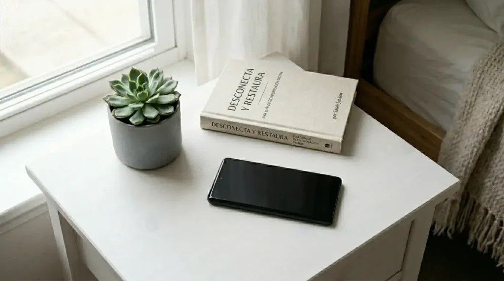 Smartphone con notificaciones bloqueadas simbolizando contacto cero después de ruptura de años